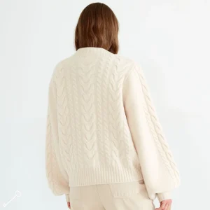 Sale Cable Cardigan Ull Dam Troja
