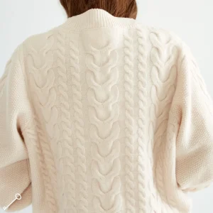 Sale Cable Cardigan Ull Dam Troja