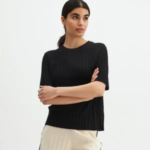 Cheap Finstickad T-Shirt Dam T-Shirt