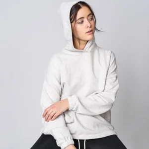 Online Hoodie Ekologisk Bomull Dam Troja