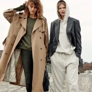 Store Hoodie Ekologisk Bomull Dam Loungewear