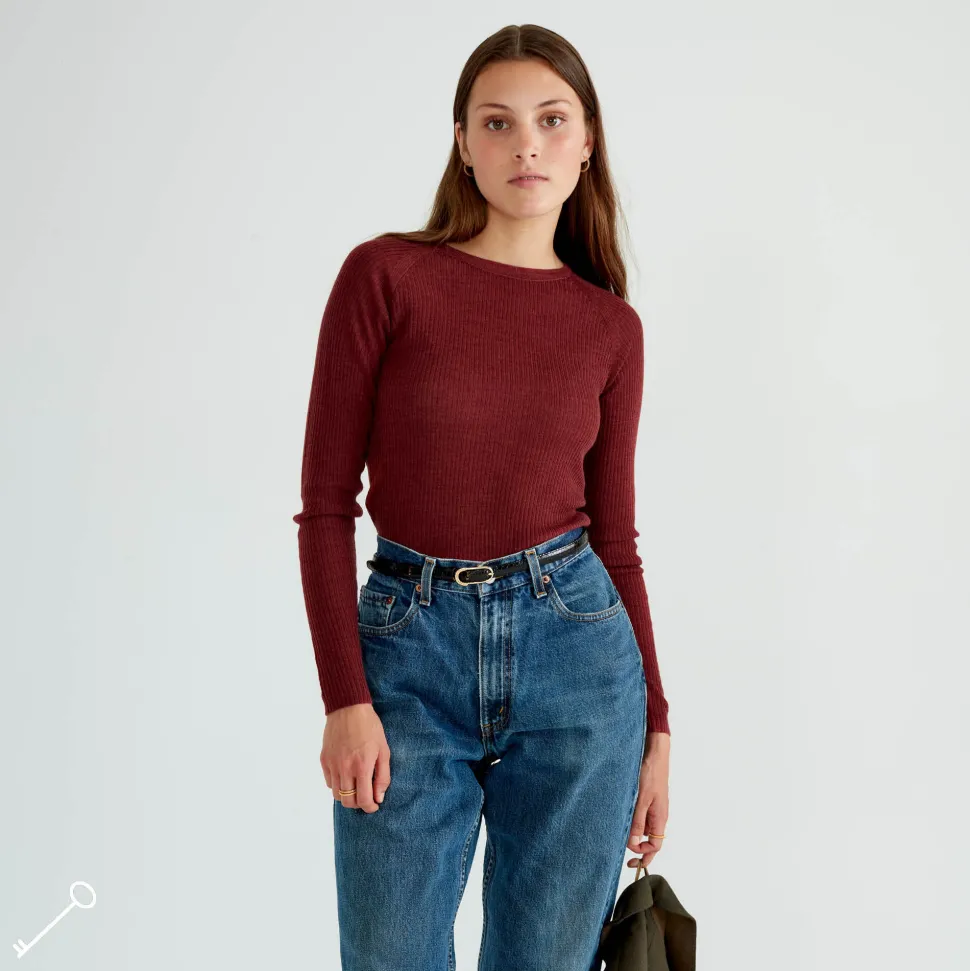 langarmad_topp_merinoull_2.webp Cheap Langarmad Topp Merinoull Dam Loungewear