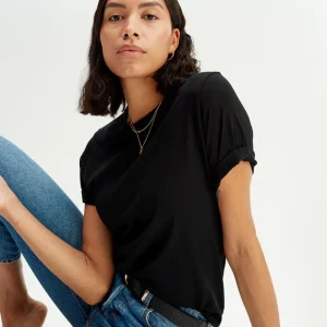 Discount Loose Fit T-Shirt Dam T-Shirt