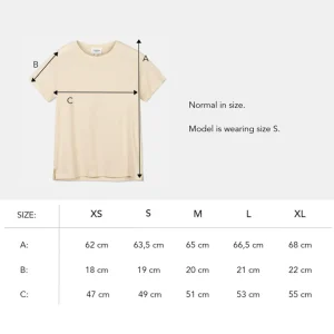 Best Sale T-Shirt Ekologisk Bomull Och Hemp Regular Fit Dam T-Shirt