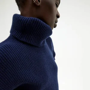 Flash Sale Ulltroja Med Avtagbar Polokrage Dam Loungewear