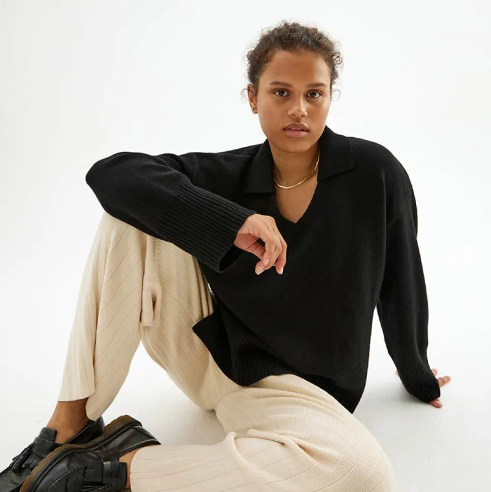 ulltroja_med_krage_0.webp Cheap Ulltroja Med Krage Dam Loungewear