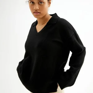 Cheap Ulltroja Med Krage Dam Loungewear