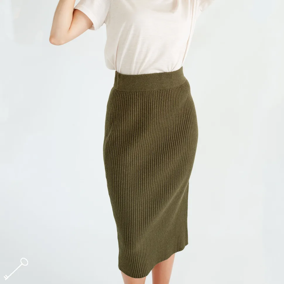 vadlang_kjol_ull_0-1.webp Outlet Vadlang Kjol Ull Dam Klänningar Och Kjolar