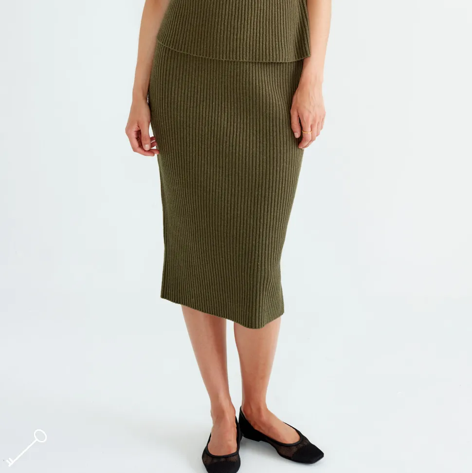 vadlang_kjol_ull_2-1.webp Outlet Vadlang Kjol Ull Dam Klänningar Och Kjolar