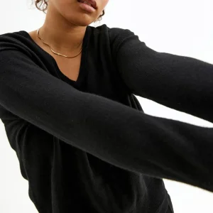 Sale Vandbar Ulltroja Med V-Ringning Dam Loungewear